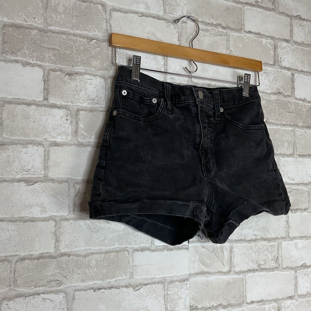 Madewell High Rise Denim Shorts Size 26 - Picture 7 of 16